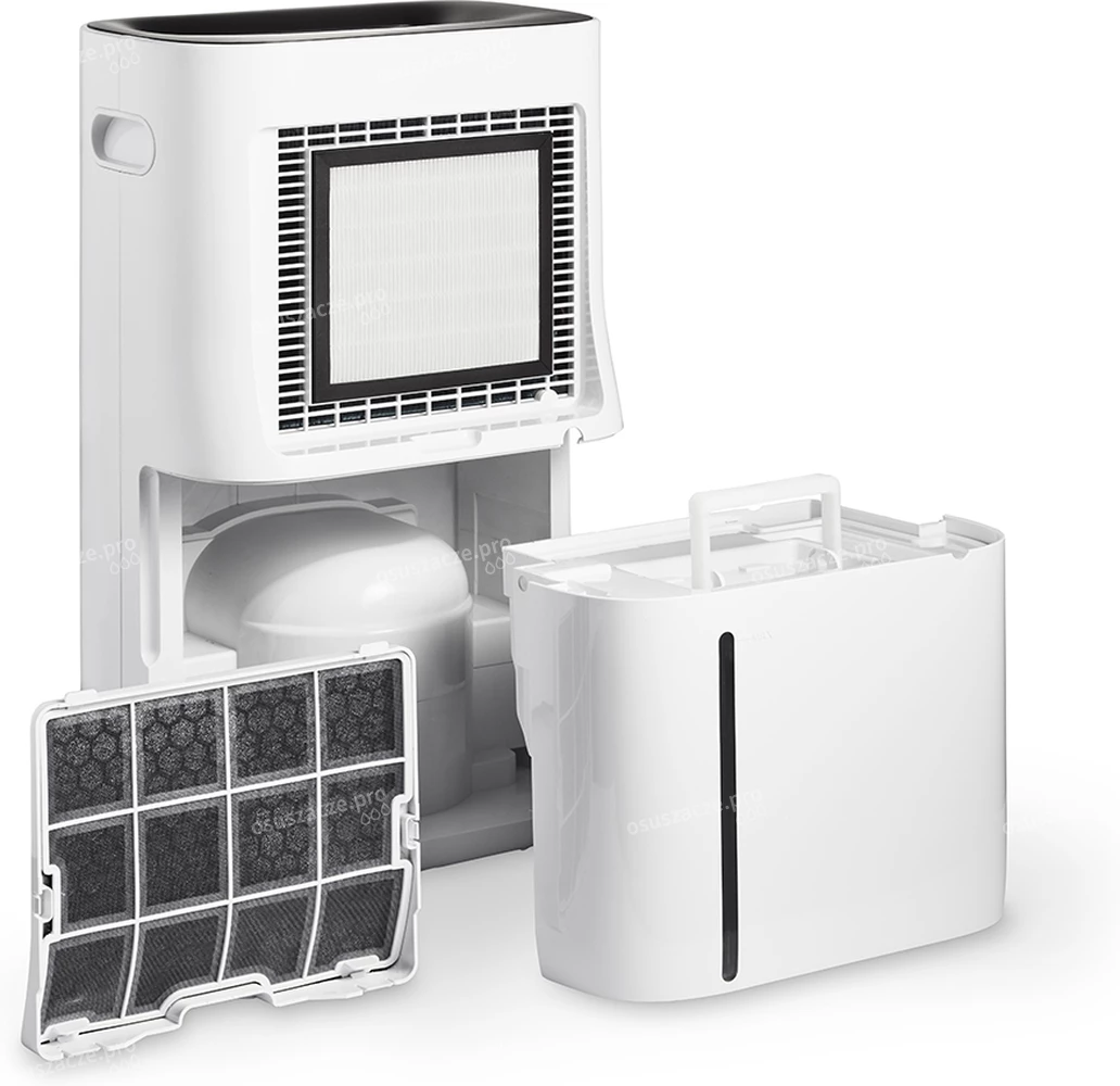 Osuszacz Clean Air Optima CA-706 Smart - łatwy dostęp do zbiornika i filtra