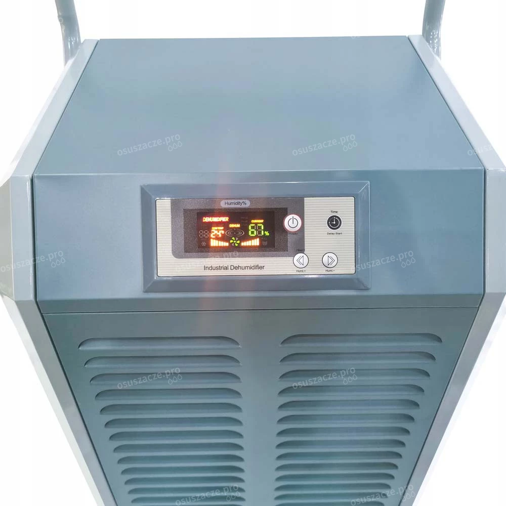 Osuszacz powietrza Ozonmed PRO-90 - czytelny panel sterowania