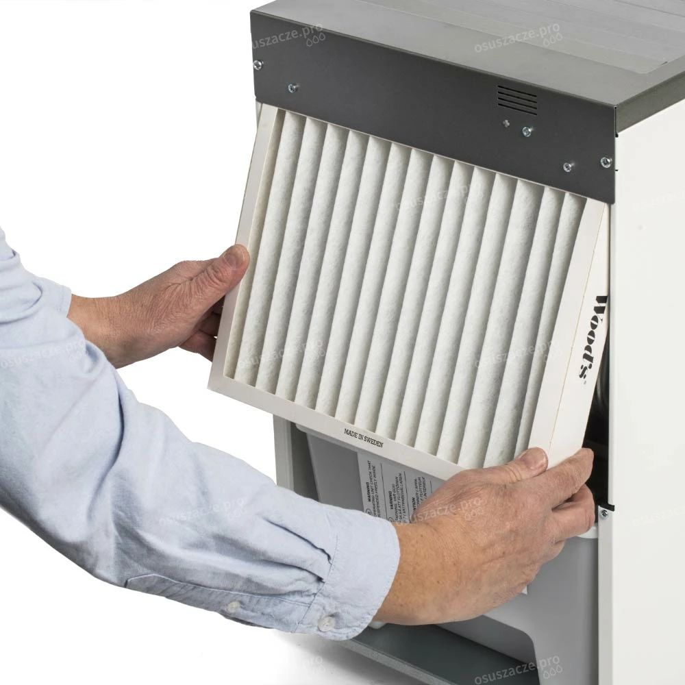 Osuszacz powietrza Wood's LD48PRO+ - filtr SMF do oczyszczania powietrza